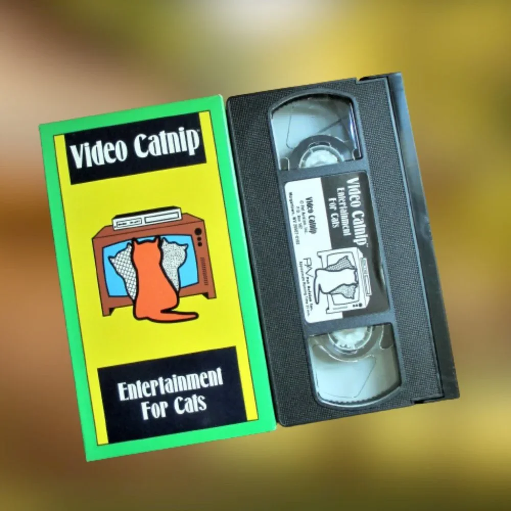 Video Catnip Entertainment for Cats VHS Tape Cat TV